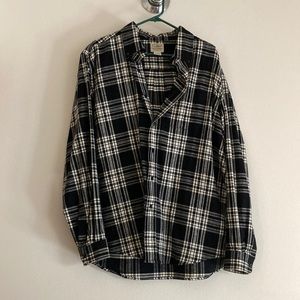 LL BEAN FLANNEL